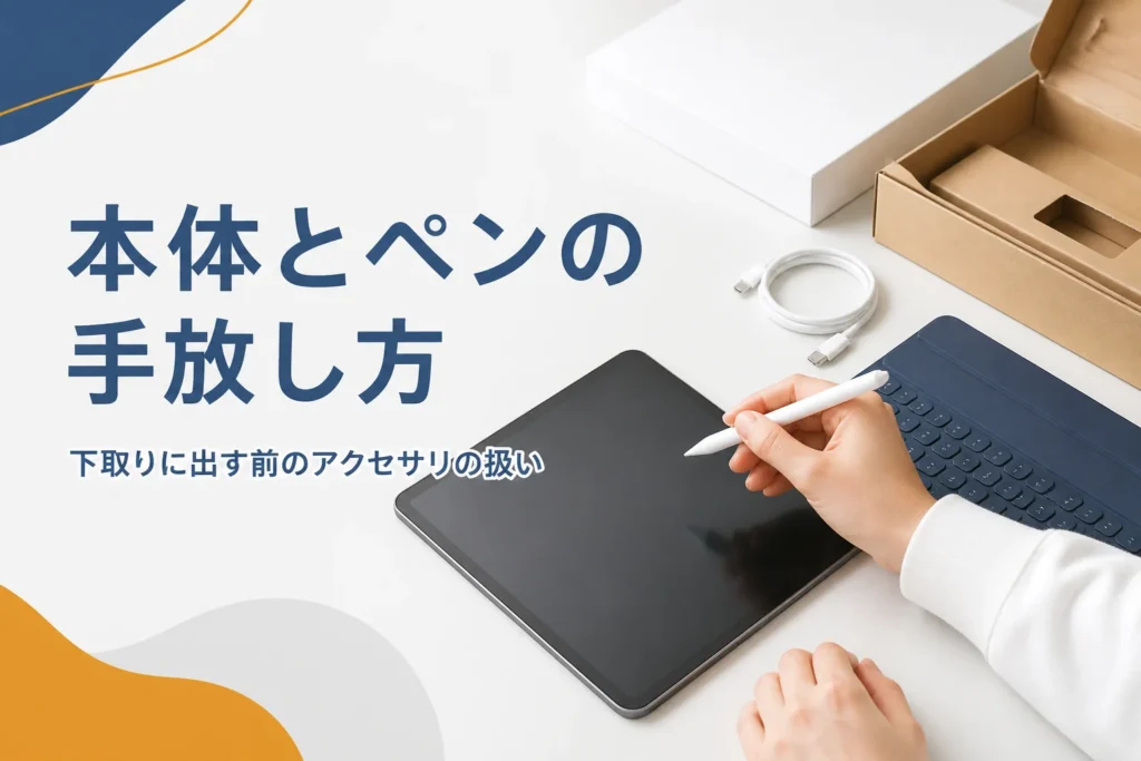 タブレットとタッチペンとキーボードカバー